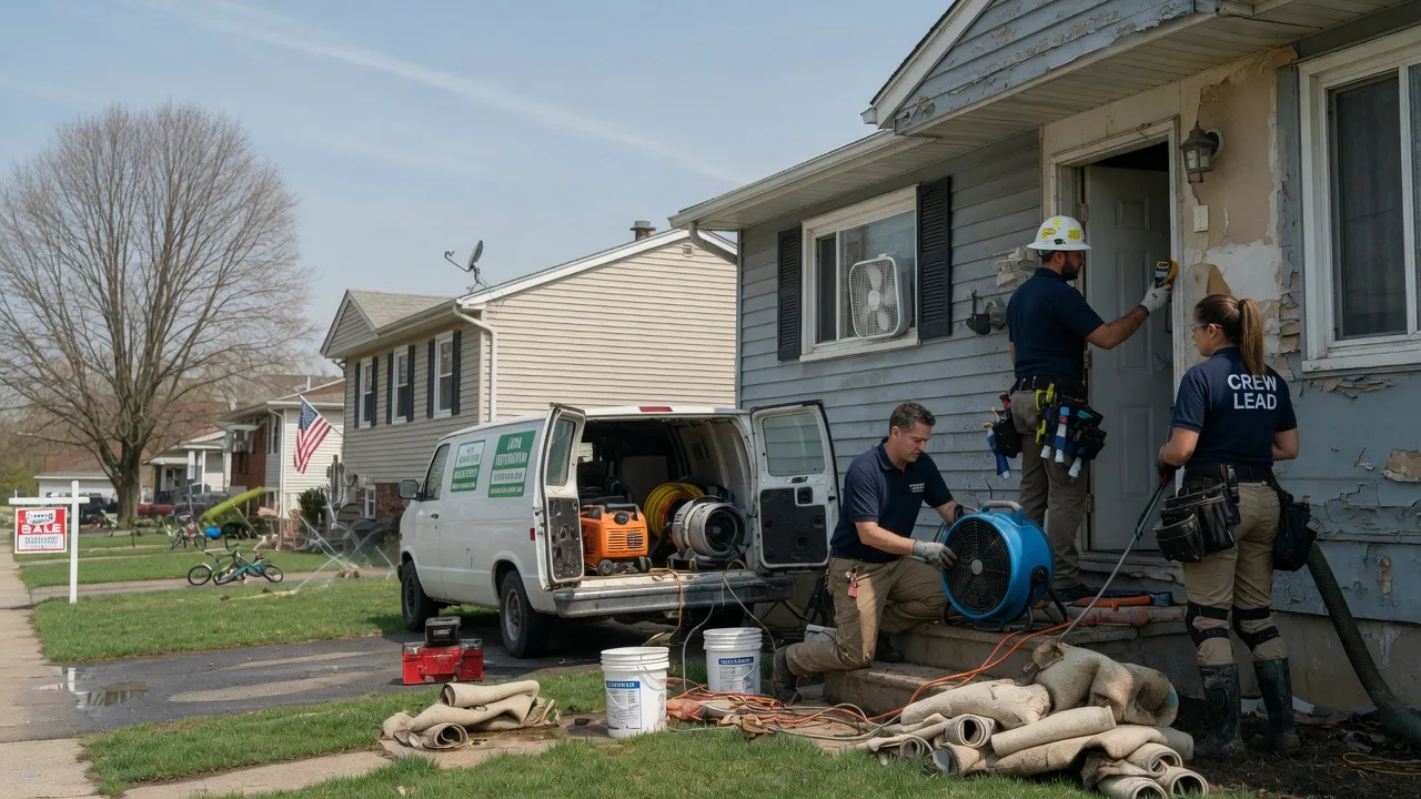 Flood Cleanup in Coxs Mills, WV near me