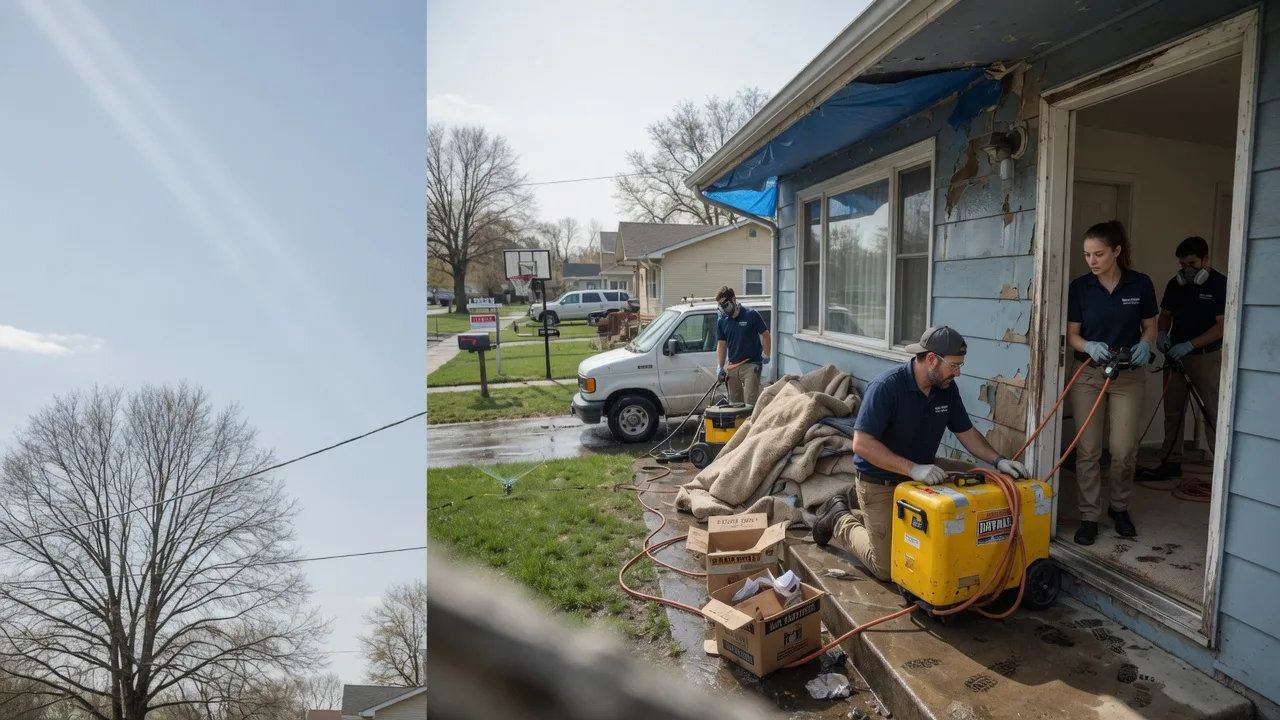 Basement Flood Cleanup in Coxs Mills, WV near me